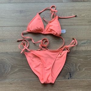 Pink string Bikini